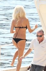 VICTORIA SILVSTEDT in Bikini at a Yacht in Monaco 09/24/2016