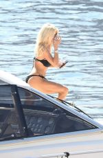 VICTORIA SILVSTEDT in Bikini at a Yacht in Monaco 09/24/2016