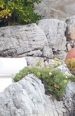 VICTORIA SILVSTEDT in Bikini at Pool of Eden Roc Hotel 09/04/2016
