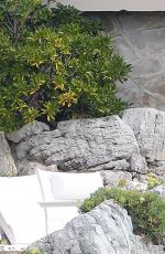 VICTORIA SILVSTEDT in Bikini at Pool of Eden Roc Hotel 09/04/2016