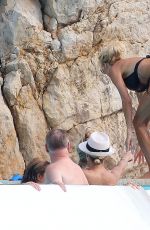 VICTORIA SILVSTEDT in Bikini at Pool of Eden Roc Hotel 09/04/2016