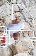 VICTORIA SILVSTEDT in Bikini at Pool of Eden Roc Hotel 09/04/2016