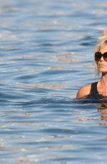 VICTORIA SILVSTEDT in Swimsuit onthe Beach in Mykonos 09/10/2016