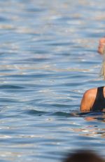 VICTORIA SILVSTEDT in Swimsuit onthe Beach in Mykonos 09/10/2016