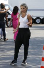 WITNEY CARSON Arrives at DWTS Studio in Los Angeles 08/29/2016