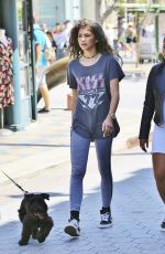 ZENDAYA COLEMAN Out and About in Los Angeles 09/03/2016