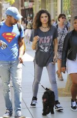 ZENDAYA COLEMAN Out and About in Los Angeles 09/03/2016