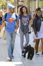 ZENDAYA COLEMAN Out and About in Los Angeles 09/03/2016