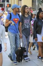 ZENDAYA COLEMAN Out and About in Los Angeles 09/03/2016