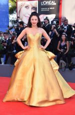 ZHANG YUQI at ‘La La Land’ Premiere at 2016 Venice Film Festival 08/31/2016