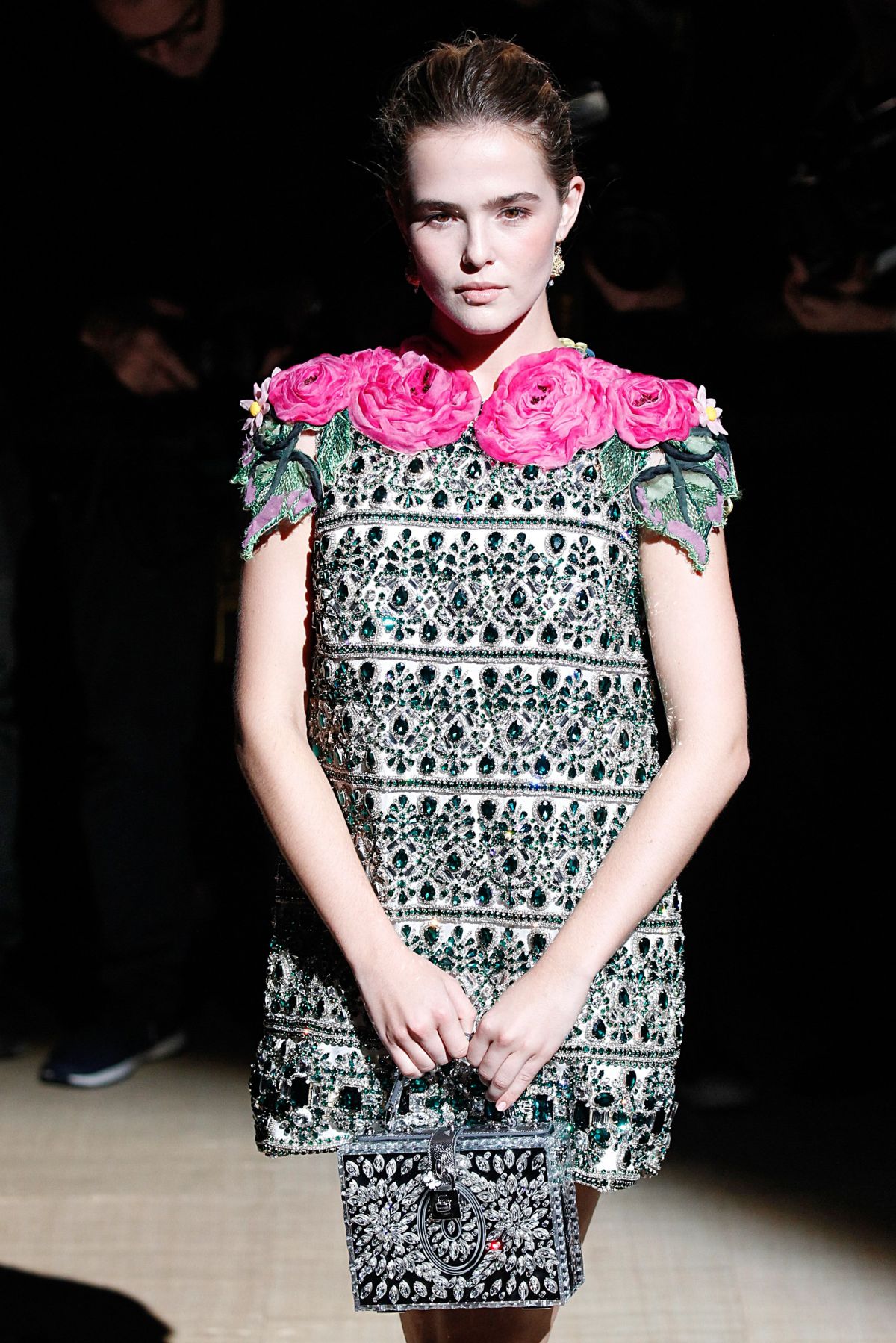 ZOEY DEUTCH at Dolce & Gabbana Fashion Show at Milan Fashion Week 09/25 ...