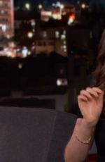 ZOOEY DESCHANEL at Jimmy Kimmel Live 08/31/2016