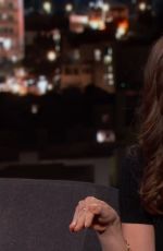 ZOOEY DESHCANEL at Jimmy Kimmel Live 08/31/2016