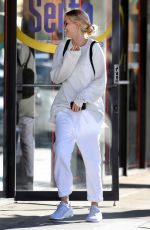ABBY CHAMPION Leaves Cryozone Cryo-therapy in Santa Monica 10/06/2016