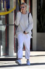 ABBY CHAMPION Leaves Cryozone Cryo-therapy in Santa Monica 10/06/2016