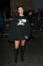 ADELE EXARCHOPOULOS at Fenty x Puma by Rihanna Fashion Show at Paris Fashion Week 09/28/2016