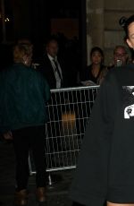 ADELE EXARCHOPOULOS at Fenty x Puma by Rihanna Fashion Show at Paris Fashion Week 09/28/2016