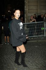 ADELE EXARCHOPOULOS at Fenty x Puma by Rihanna Fashion Show at Paris Fashion Week 09/28/2016
