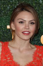 AIMEE TEEGARDEN at Veuve Clicquot Polo Classic in Los Angeles 10/15/2016