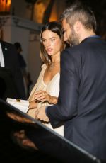 ALESSANDRA AMBROSIO at cfda/vogue Fashion Fund Fashion Show in Los Angeles 10/26/2016