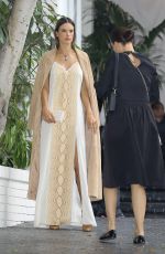 ALESSANDRA AMBROSIO at cfda/vogue Fashion Fund Fashion Show in Los Angeles 10/26/2016