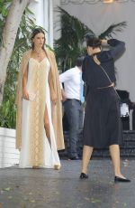 ALESSANDRA AMBROSIO at cfda/vogue Fashion Fund Fashion Show in Los Angeles 10/26/2016