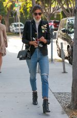 ALESSANDRA AMBROSIO in Jeans Out in West Hollywood 10/13/2016