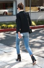 ALESSANDRA AMBROSIO in Jeans Out in West Hollywood 10/13/2016