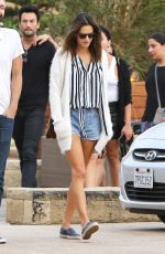 ALESSANDRA AMBROSIO Leaves Nobu in Malibu 10/09/2016