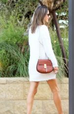 ALESSANDRA AMBROSIO Leaves Nobu in Malibu 10/09/2016