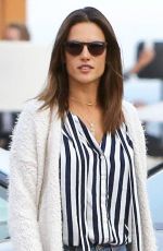 ALESSANDRA AMBROSIO Leaves Nobu in Malibu 10/09/2016