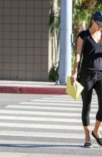 ALESSANDRA AMBROSIO Out in Los Angeles 10/21/2016