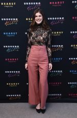 ALEXANDRA DADDARIO at Hearst Magfront 2016 at Hearst Tower in New York 10/25/2016