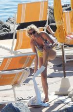 ALEXANDRA LAMY in Swimsuit in portofino 09/22/2016
