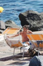 ALEXANDRA LAMY in Swimsuit in portofino 09/22/2016