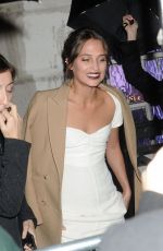ALICIA VIKANDER Arrives at 2016 BFI London Film Festival Awards in London 10/15/2016