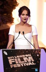 ALICIA VIKANDER at 60th BFI London Film Festival Awards 10/15/2016
