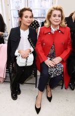 ALICIA VIKANDER at Louis Vuitton Fasion Show at Paris Fashion Week 10/05/2016