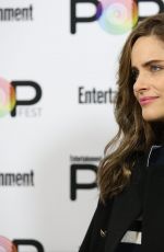 AMANDA PEET at Entertainment Weekly Popfest in Los Angeles 10/29/2016
