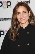 AMANDA PEET at Entertainment Weekly Popfest in Los Angeles 10/29/2016