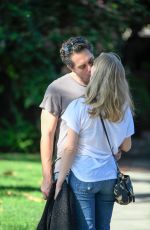 AMANDA SEYFRIED and Thomas Sadoski Out in Hollywood 10/17/2016