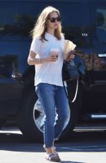 AMANDA SEYFRIED Out and About in Santa Monica 09/29/2016