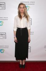 AMBER HEARD at Girlgaze: A Frame of Mind Opening in Los Angeles 10/21/2016