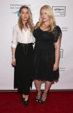 AMBER HEARD at Girlgaze: A Frame of Mind Opening in Los Angeles 10/21/2016
