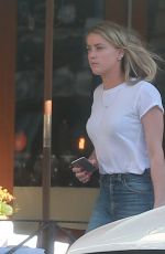 AMBER HEARD Out and About in Beverly Hills 10/21/2016