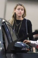 AMBER HEARD Out and About in Los Angeles 10/14/2016