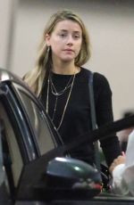 AMBER HEARD Out and About in Los Angeles 10/14/2016