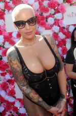 AMBER ROSE at VIP Check-in for Slutwalk in Los Angeles 10/01/2016
