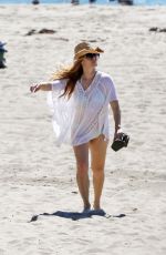 AMY ADAMS on the Beach in Malibu 09/30/2016