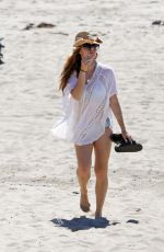AMY ADAMS on the Beach in Malibu 09/30/2016
